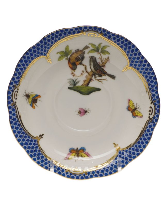 Rothschild Blue Motif 12 Tea Saucer